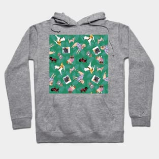 Animals on vacation Hoodie